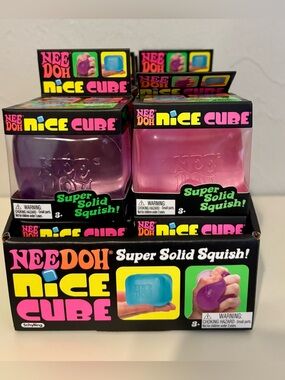 Schylling NeeDoh Nice Cubes Set of 12 + Display Box